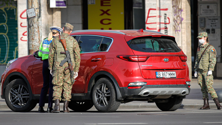 Ρουμανία: Καθολική απαγόρευση της κυκλοφορίας στην πόλη Σουτσεάβα